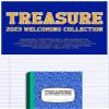 TREASURE 2023 Welcoming Collection Package box+Photobook+Desk Calendar+Photocard set+Selfie photocard+Fortune photocard+Polaroid+Film postcard+Clear sticker set+Mini note+Video kit+Tracking Sealed view 2