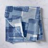 Geometric Squares Patchwork Kids Tapestry,Abstract Art Graffiti Style Wall Tapestries,Girls Boys Adults Room Decor,Modern Fashion Wall Hanging,Blue Gradient Home Wall Decor,Large 59.1 x 82.7 Inches view 2