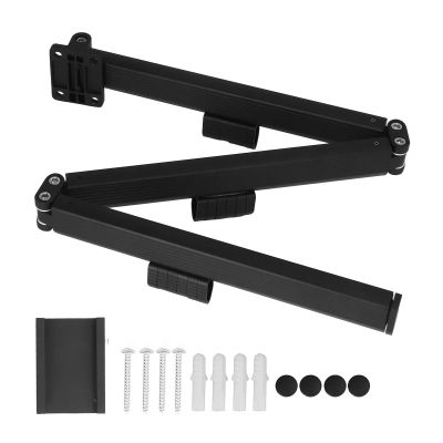 Clothes Drying Rack, Wall Mounted Clothes Hanger Rack Retractable Clothing Drying Rack for Laundry, Balcony