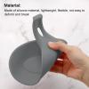 uxcell Silicone Spoon Rest, 9.25" x 4.72" Heat Resistant Kitchen Utensil Holder Spatula Ladle Rest for Counter Stove Top, Gray 1Pcs view 4