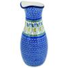 Polmedia Polish Pottery Carafe - Crazy Daisy Pattern Handmade in Boleslawiec Poland by Ceramika Artystyczna + Certificate of Authenticity view 1
