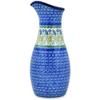 Polmedia Polish Pottery Carafe - Crazy Daisy Pattern Handmade in Boleslawiec Poland by Ceramika Artystyczna + Certificate of Authenticity view 3