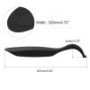 uxcell Silicone Spoon Rest, 9.25" x 4.72" Heat Resistant Kitchen Utensil Holder Spatula Ladle Rest for Counter Stove Top, Black 2Pcs view 2