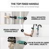 2 Sets Umbrella Storage Rack Umbrella -mounted Umbrella Stand Plastic Storage Shelves Wall Mounted Shelves for Storage Umbrella Stand Organizer Storage Racks Household view 4