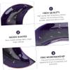 COLLBATH 3pcs Moon Tray Storage Bracelet Jewelry Plate Ceramic Tidy Organize for Bathroom view 2
