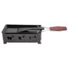 Tbest Portable Non Stick Cheese Raclette Rotaster Baking Tray Stove with Wodd Handle Grilling Tool Single Raclette,Raclette,Individual Raclette, to, Raclette Maker, view 4