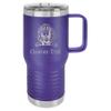 20-Ounce Vacuum Insulated Stainless Steel Tumbler Customized Double-Walled Laser Engraved Coffee Closing Travel Dog Mug, English Springer Spaniel, Personalized view 1