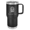 20-Ounce Vacuum Insulated Stainless Steel Tumbler Customized Double-Walled Laser Engraved Coffee Closing Travel Dog Mug, English Springer Spaniel, Personalized view 1
