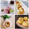 12Pcs/Set Silicone Cake Cup Mold 3D Halloween Pumpkin Shape Cake Cup Muffin Cupcake Kitchen Bakeware Maker DIY Cake Decor Tools view 2