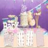 Foosproea Baby Shower Bingo Games - Gender Neutral Cards for 24 Players, Bear Balloons Card Game for Family Friends Activities, Blush Pink Shower Party Supplies Decorations (03) view 4