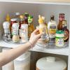 1/2/3 Layer Spice Rack Kitchen Organizer Storage Rack Storage Box Shelf Kitchen Accessories 360 Degree Rotating Fruit Dish (1 Layer 9.25x1.41 inch) view 4