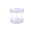 1/2/3 Layer Spice Rack Kitchen Organizer Storage Rack Storage Box Shelf Kitchen Accessories 360 Degree Rotating Fruit Dish (2 Layer 9.25x8.50inch) view 1