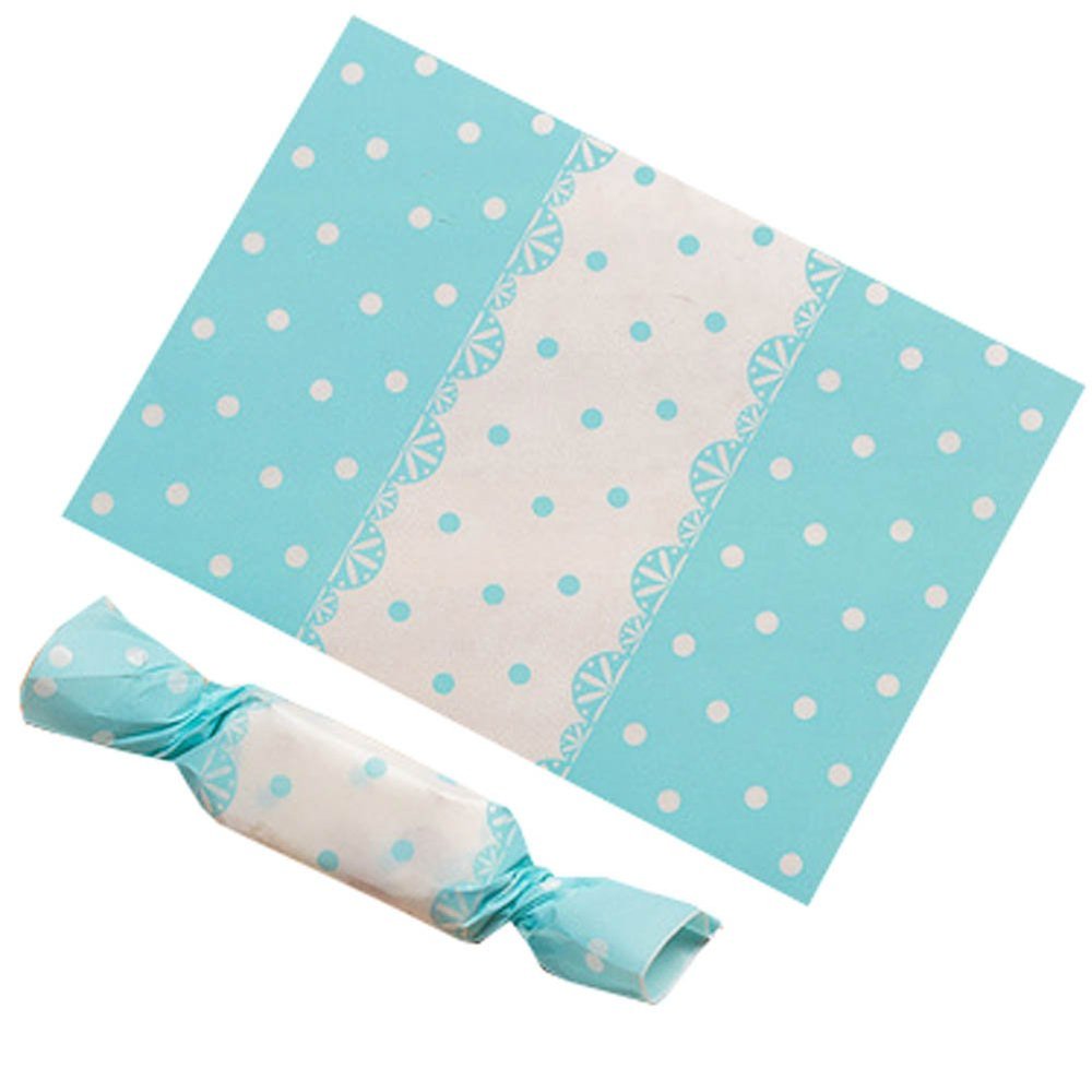 500PCS Twisting Candy Wrapping Papers for Homemade Sweets, 9x12.5cm, V