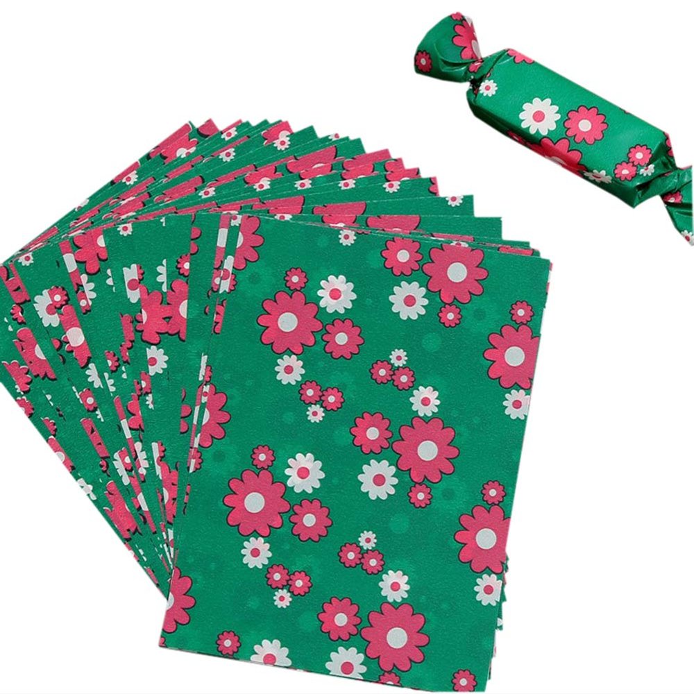 500PCS Twisting Candy Wrapping Papers for Homemade Sweets, 9x12.5cm, J11