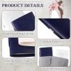 2 Pcs Wedding Vow Books His and Hers Vow Books Vow Notebook for Wedding Vows Journal Wedding Day Officiant Book 5.9 x 3.9 Inch, Bridal Shower Gifts, Wedding Keepsake, 50 Pages/Pcs (White, Dark Blue) view 3