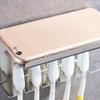 Restokki Stainless Steel Paper Towel Holder Sturdy and Durable, Paper Towel Storage Rack Phone Holder view 4