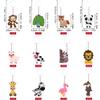 FLOWERBB 24 Pcs Jungle Animals Keychain Pendant for Kids, Animal Jungle Party Favors Pendant Zoo Theme Party Bag Filler Party Favors Boy Girl Kid Birthday Party Supply Decoration view 2