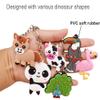 FLOWERBB 24 Pcs Jungle Animals Keychain Pendant for Kids, Animal Jungle Party Favors Pendant Zoo Theme Party Bag Filler Party Favors Boy Girl Kid Birthday Party Supply Decoration view 3