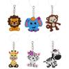 FLOWERBB 24 Pcs Jungle Animals Keychain Pendant for Kids, Animal Jungle Party Favors Pendant Zoo Theme Party Bag Filler Party Favors Boy Girl Kid Birthday Party Supply Decoration view 4