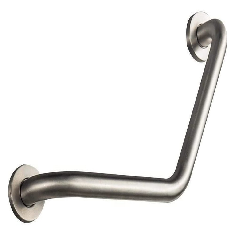 Grab Bars Handrail Angled Safety Support Rail Wear Resistant Stable Stainless Steel Railing Suitable for Toilet Tub Stairs,Disabled Elderly Pregnant (Color : Frosted)
