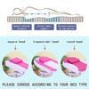 Beauty Couch Mattress Topper Trapezoidal Head Massage Table Mattress Without Bed Spa Bed Memory Foam Mattress Pad with Elastic Bands with Breathing Hole 5cm Thick,Cute,80x190cm view 4
