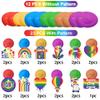 35 Pcs Gay Pride Decorations Hanging Swirls - Love is Love Pride Hanging Decorations LGBT Rainbow Pride Party Decoration Swirls, NO-DIY Gay Pride & LGBTQ Party Decorations Supplies view 2