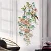 AMITVA 3D Luxury Home Metal Wall Decor, Creative Handmade Largeleaves Wall Hanging Art Sculpture, Luxury Gifts for Living Room Bedroom Kitchen Decoration(Size:130X55CM) view 4