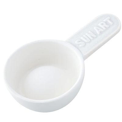 Sunart 244554 Setoyaki Sarasara Spoon, White, Made in Japan