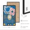 HAUS AND HUES Abstract Wall Art with Frame  Set of 6 Abstract Artist Prints, Modern Colorful Posters, Hilma af Klint Dcor (8x10, Black Frame) view 3