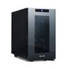 NewAir Shadow-T Series 8 Bottle Thermoelectric Wine Fridge, Countertop Wine Refrigerator, Mirrored Compact Wine Cellar, Triple-Layer Glass Door Cooler, Vibration-Free & Ultra-Quiet Cooling view 1