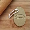 Sweet Prints Inc Mustache V2 Cookie Cutter - Dishwasher Safe (3.5" wide) view 2