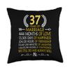 37 Years Of Marriage We Still Do - 37th Wedding Anniversary Throw Pillow view 1