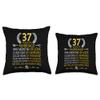 37 Years Of Marriage We Still Do - 37th Wedding Anniversary Throw Pillow view 3