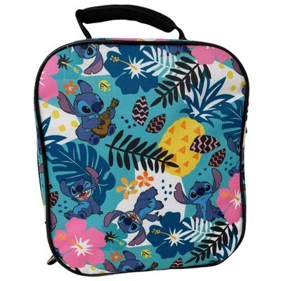 Disney Stitch All Over Print North South Rectangle Lunch Bag