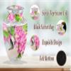 Aesthetic Hummingbird Cremation Urns - Handcrafted Funeral Decorative Urns for Adult Male and Female Ashes - 200lbs Burial Urns with Velvet Bag view 4