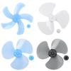 12/16 inch Plastic Fan Blade Household Table Fanner Accessories Three/Five Leaves Cooler Blades Replacement Ventilate Parts (Color : C 16 Inch White) view 3