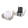 Black/White Domestic Sewing Machine Needle Threader N101032 Compatible with Brother B373 B375 B376 B377 CE1100PRW CE4000 (Color : White) view 2