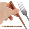 SHERCHPRY Stainless Steel Dinner Fork Premium Reusable Cutlery for Western Cuisine for Home and Restaurant Use Elegant -handled Design for Steak and More view 3