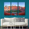 3 Panels Canvas Painting House Decoration Football Sports Stadium Wall Art USA Soccer Home Decor for Living Room Bedroom First Energy Stadium Poster Pictures Modern Office Wall Dcor (60"Wx40"H) view 3