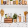 5 Rolls 12" W x 120" L Floral Drawer and Shelf Liner for Cabinets, Non-Adhesive Strong Grip Non-Slip Flower Shelf Cabinet Kitchen Shelf Liners for Kitchen Cabinets view 2