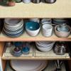 5Rolls*20" W x 72" L Shelf Liner for Kitchen Cabinets Non Adhesive Kitchen Drawer Liner, Waterproof Shelf Liner Durable Anti-Slip for Kitchen Cabinets Shelf Liner view 2