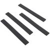 Tbest Mopping Robot Wheel, 4Pcs Tire Leather Replacement for Braava 380t Accessories with Fetal Skin Fit Mopping Robot Tire Replacement view 2