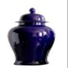 AMITVA Vases Traditional Oriental Style Ceramic Ginger Jar, Antique Ceramic, Storage Vase Flower Pot Office Bedroom Home Decorations -B High 43cm view 1