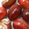 Banded Carnelian Crystal Egg ~48mm view 1