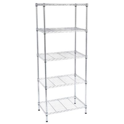 DDOY Storage Shelves Utility Shelf Heavy Duty Shelving Space Saver Metal Shelves Shelf Storage Wire Rack Shelving Metal Rack Utility Shelves for Storage