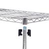 DDOY Storage Shelves Utility Shelf Heavy Duty Shelving Space Saver Metal Shelves Shelf Storage Wire Rack Shelving Metal Rack Utility Shelves for Storage view 3