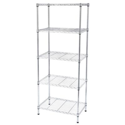 DDOY Storage Shelves Utility Shelf Heavy Duty Shelving Space Saver Metal Shelves Shelf Storage Wire Rack Metal Rack Utility Shelves for Storage