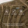 Bedsure GentleSoft Fleece Throw XL Blanket Camel - 300GSM Soft Lightweight Plush Cozy Blankets for Bed, Sofa, Couch, Travel, Camping, 50x70 inches view 3