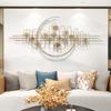 AMITVA 3D Large Metal Wall Art Decor, Wrought Iron Metal Wall Hangings, Bedroom Wall Hangings Above Bed Luxury Gifts for Living Room, Office, Study, Hotel,150 * 66Cm view 2