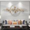 AMITVA 3D Large Metal Wall Art Decor, Wrought Iron Metal Wall Hangings, Bedroom Wall Hangings Above Bed Luxury Gifts for Living Room, Office, Study, Hotel,150 * 66Cm view 4